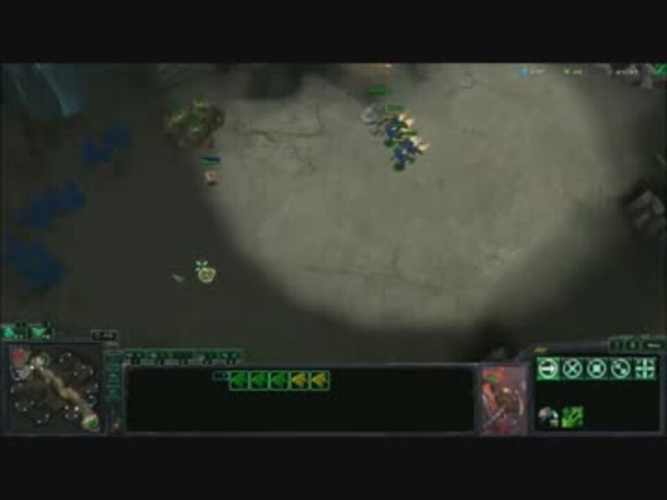 【SC2】チーズで魅せる！1 terran vs protoss 888リーパーオールイン【coco】 - ニコニコ動画
