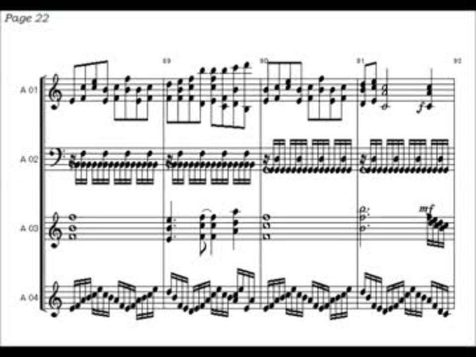 人気の 東方 東方ピアノ楽譜 動画 1 645本 8 ニコニコ動画