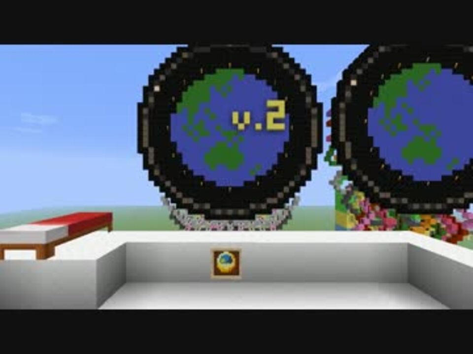 Minecraft 24時間動く日時計v 2 小型回路版 1 6 2 ニコニコ動画
