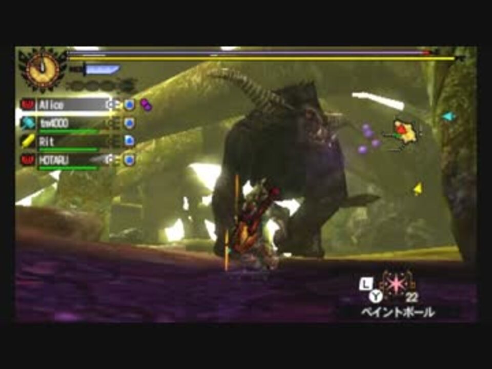 Mh4 13 9 16金獅子ラージャン初討伐 Teamdogeza ニコニコ動画