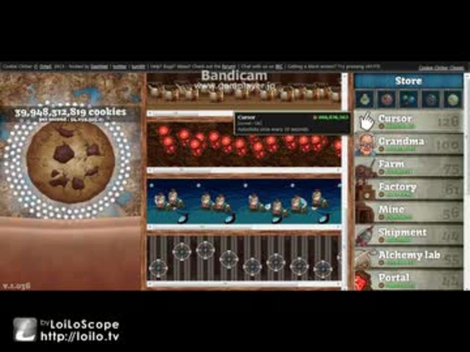 Cookie Clicker クッキークリッカー やってみた ニコニコ動画