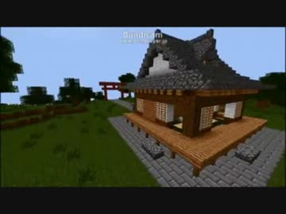 Minecraft 幻想郷を創る Part5 博麗神社 ニコニコ動画