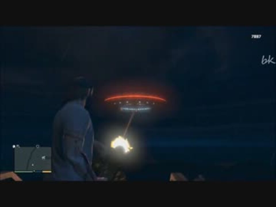 Gta5 チリアド山の上空にufo出現 小ネタ ニコニコ動画