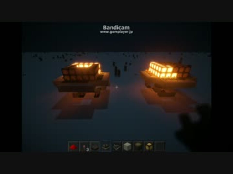 Minecraft 自動灯台の作り方 1 6 2 レッドストーン回路 ニコニコ動画