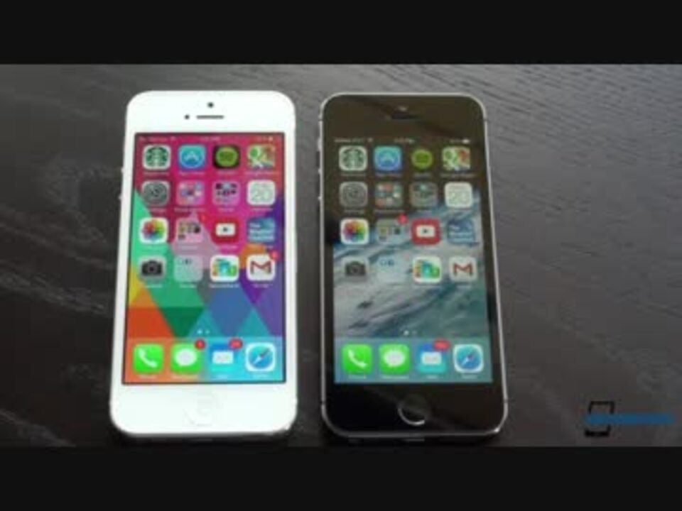 Iphone 5s Vs Iphone 5 比較動画 ニコニコ動画