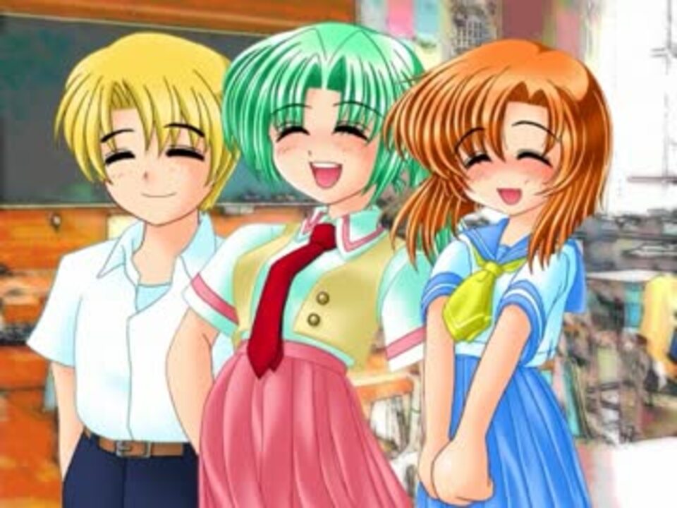 【実況】肝っ玉の小さい女が「ひぐらしのなく頃に」に挑戦【賽】part202 - ニコニコ動画