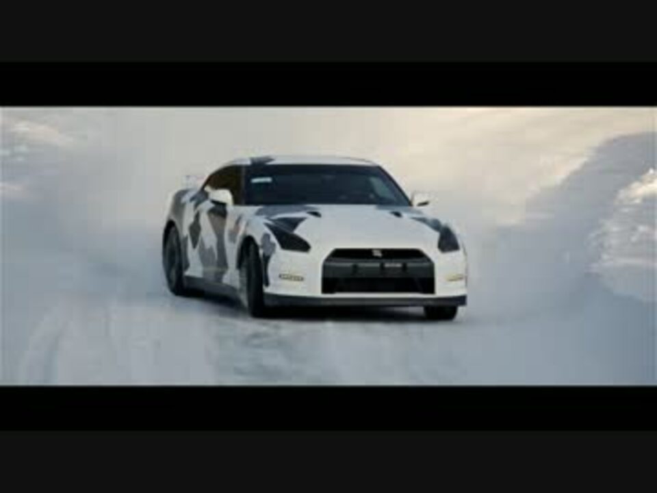 R35 Gt Rでスキー場を駆け上ってみた ニコニコ動画