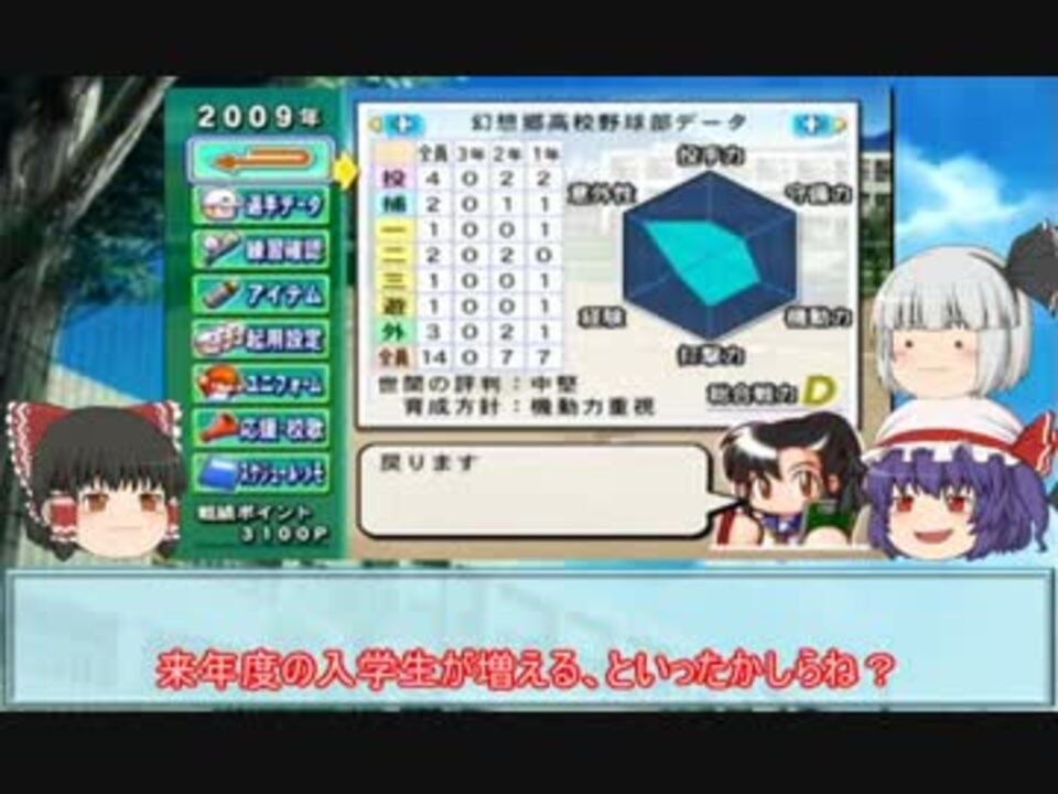 人気の パワプロ 栄冠ナイン 動画 4 359本 19 ニコニコ動画