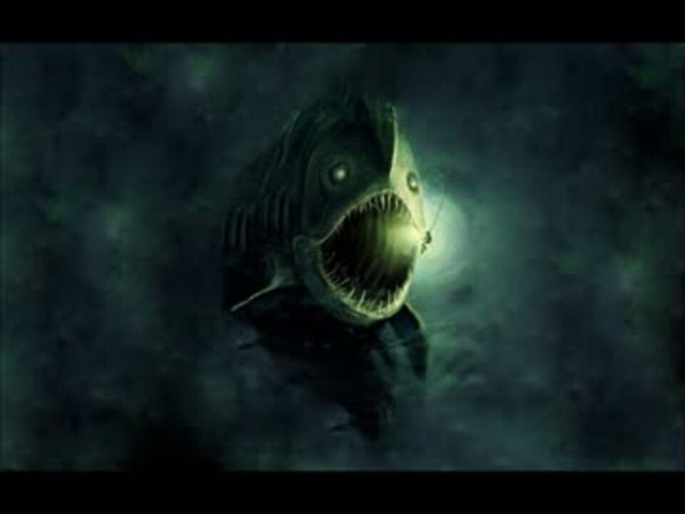 巨大生物 水中の怖い画像集 絶望 ニコニコ動画