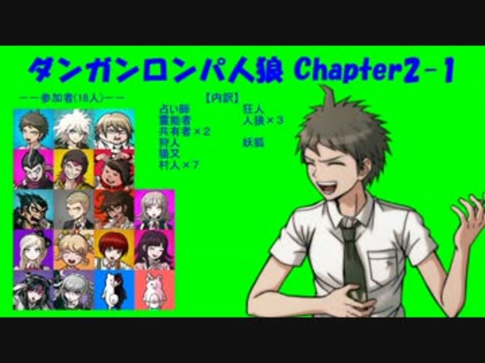 ダンガンロンパ人狼 Chapter2 1 ニコニコ動画