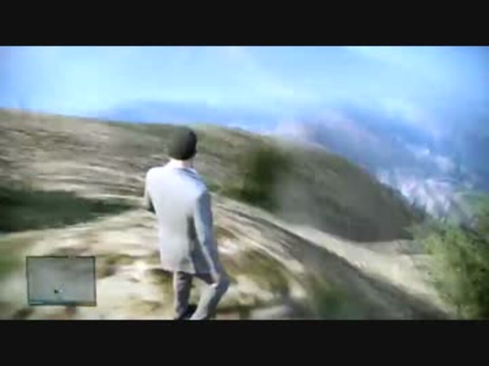 Gta5 崖から飛び降り自殺ｗｗ グロ注 ニコニコ動画