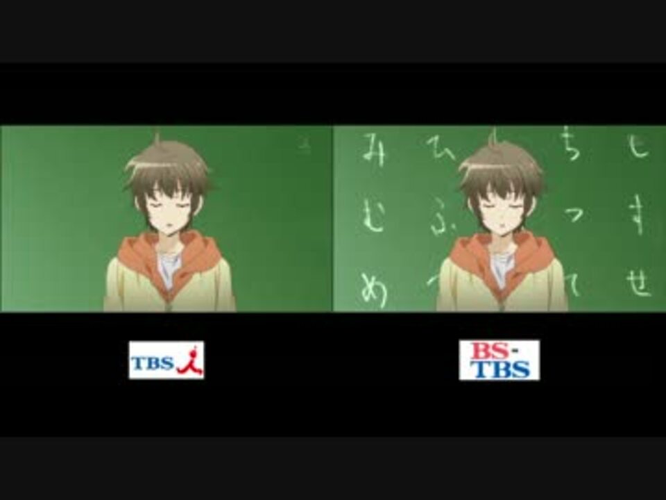 アウトブレイク カンパニーopの作画修正を比較してみた Tbs Bs Tbs ニコニコ動画