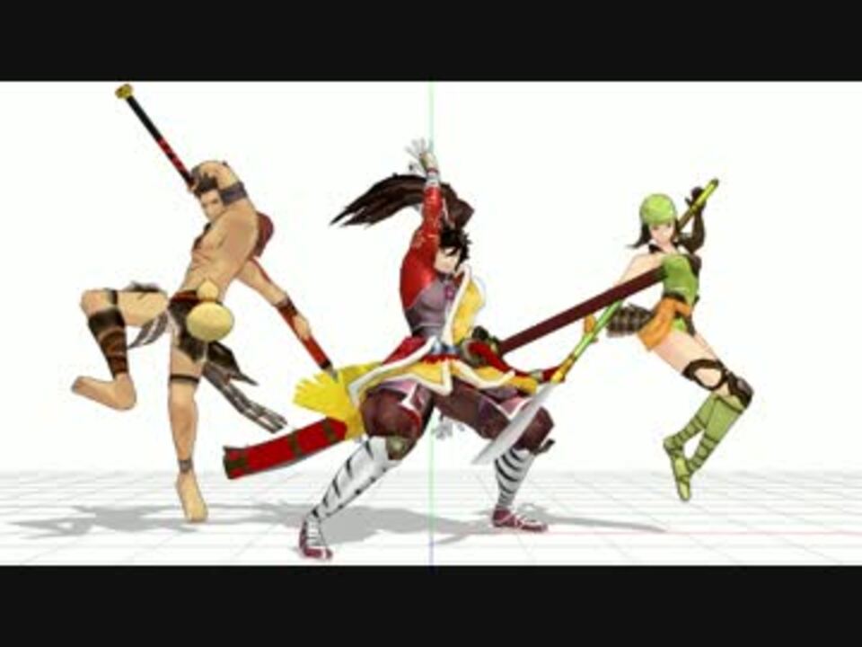 アクセサリ モーション ポーズ配布 押しの一手 Mmdbsr戦闘祭 ニコニコ動画