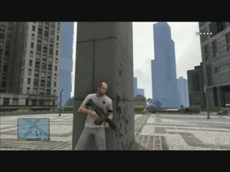 Gta5 チートを使わずに手配度を5まで上げてみた ニコニコ動画