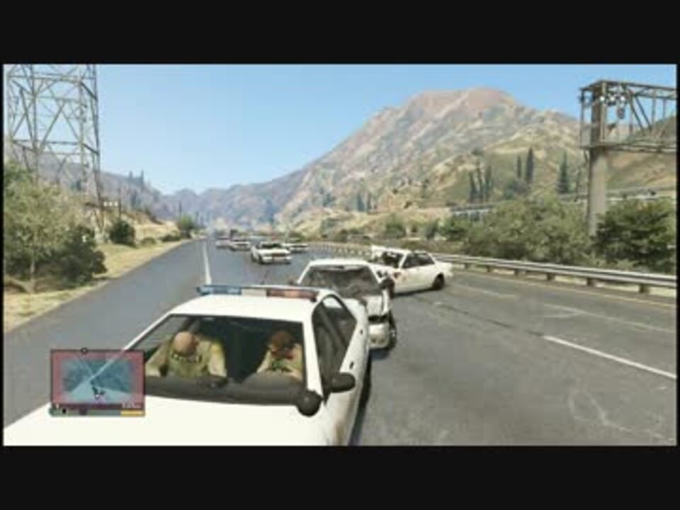 Gta5 農民の命も守ろうとしない無能警察とデッドヒート ニコニコ動画