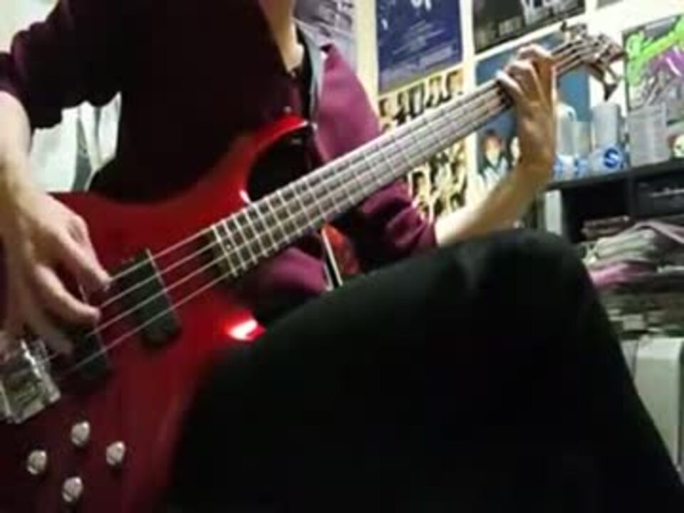 眠り姫 Acid Black Cherry ベース 誰も弾いてないのでオレが弾いてみた ニコニコ動画