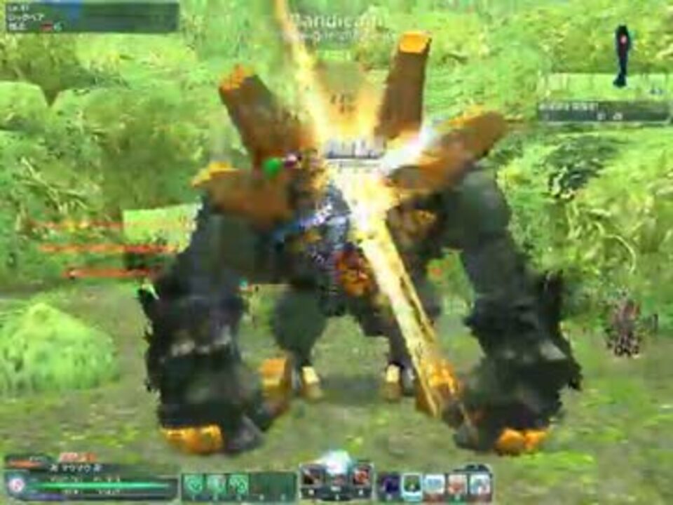 PSO2 TA ナベリウスⅡ VH 熊1確 【Fi】その2 - ニコニコ動画