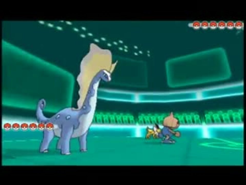 ポケモンxy トリプルバトル 浪漫の旅3 スキン輪唱 Vs メガガルーラ砂 ニコニコ動画