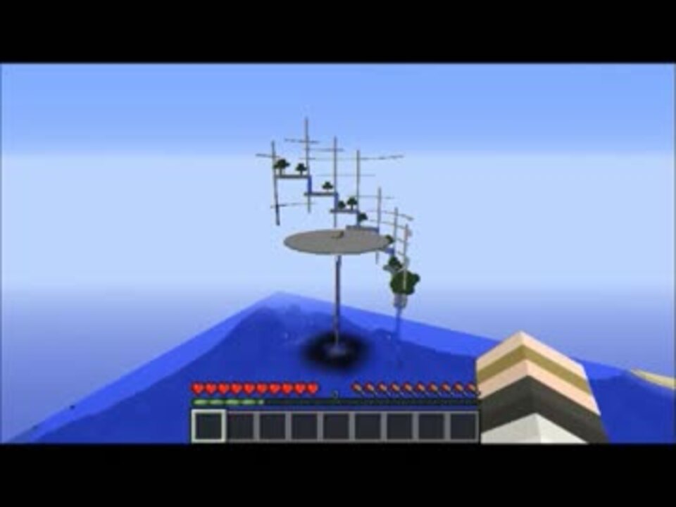 Minecraft 空中庭園をつくろう 第5回目 ニコニコ動画