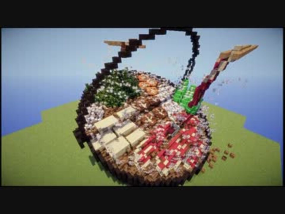 Minecraft 食べ物色々作ってみた 深夜閲覧注意 ニコニコ動画