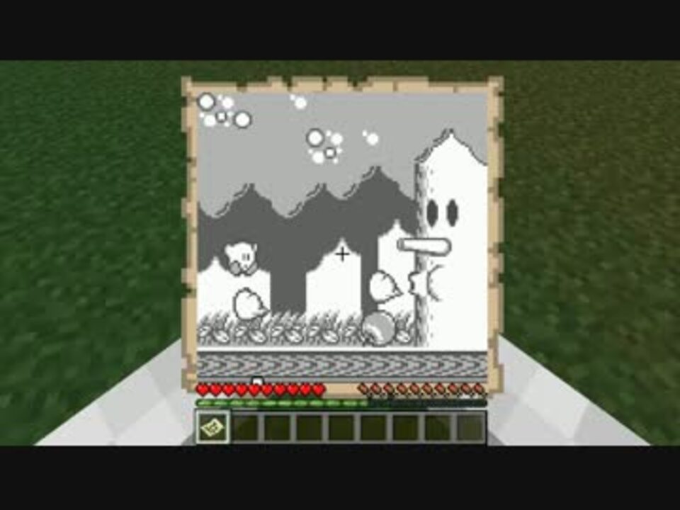 Minecraft 地図いっぱいにドット絵を描いてみた ニコニコ動画