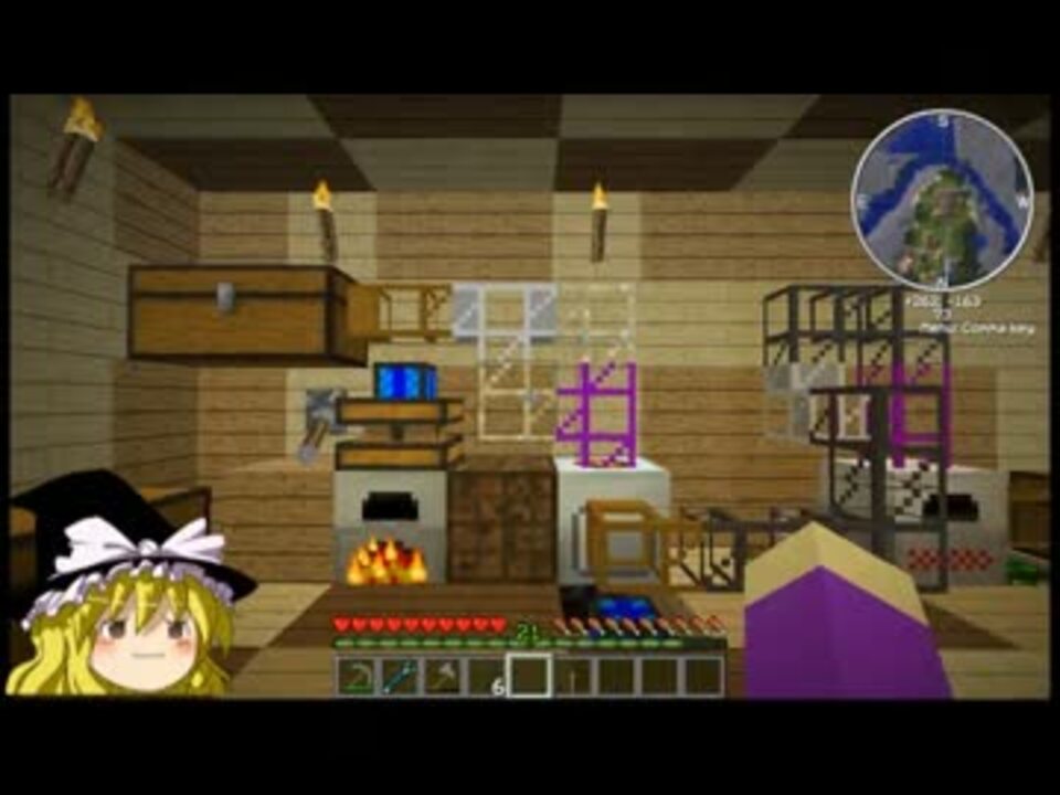 Minecraft 田舎で極める工業生活 第5話 地獄へ ニコニコ動画