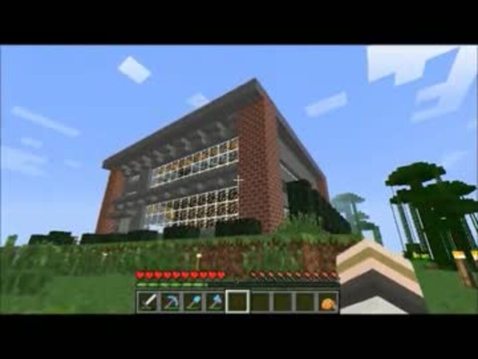 Minecraft 空中庭園をつくろう 第6回目 ニコニコ動画