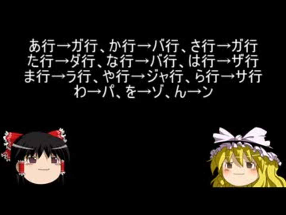 マリザのグロンギ語講座1 グロンギ語 リントの言葉 ニコニコ動画