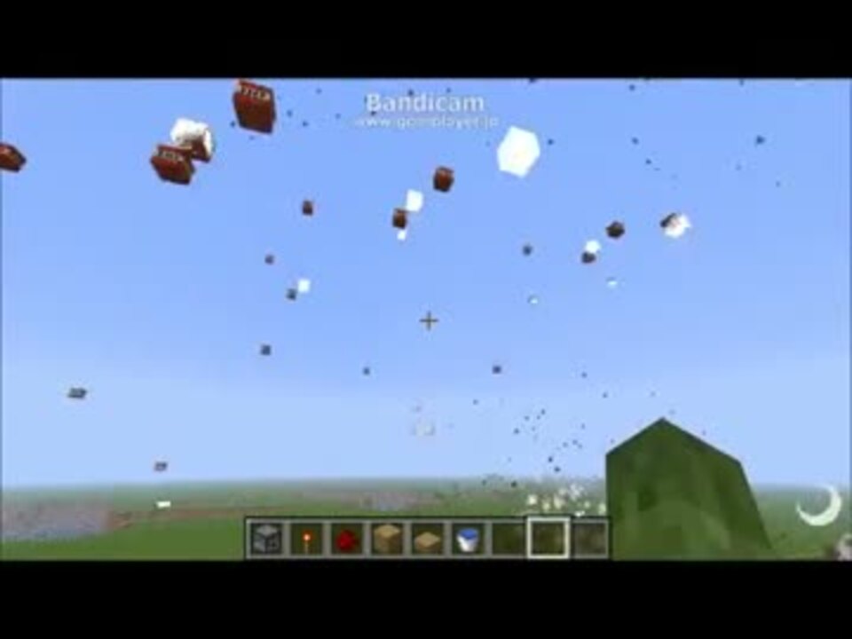 Minecraft 超簡単連射型tnt砲 対空砲 どちらも1sを15秒で吐き出す ニコニコ動画