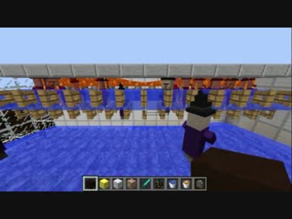 Minecraft 1 7 2 1 7 10 ウィッチ 魔女 対応の溶岩トラップ ニコニコ動画