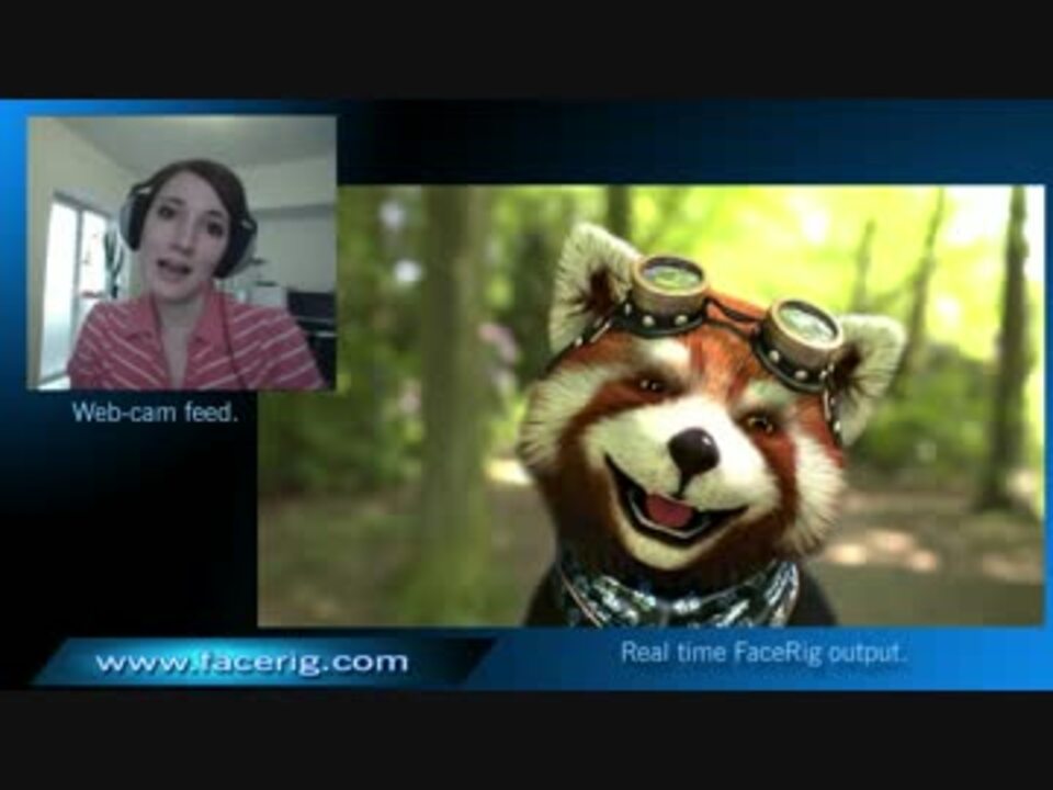 Facerig Webカメラで顔表情キャプチャ ニコニコ動画