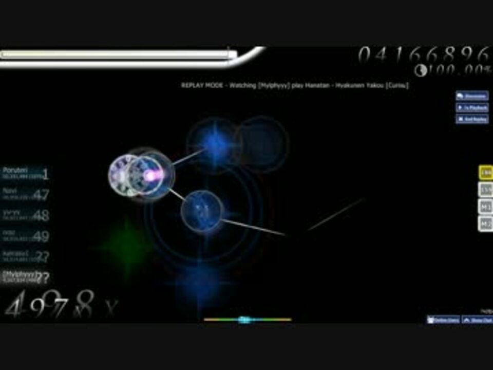 Osu スキン紹介も兼ねてプレイしてみた ニコニコ動画