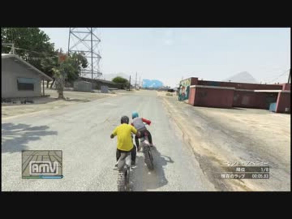 Gta5 オンライン バイクレース 最後にまさかの展開が ニコニコ動画