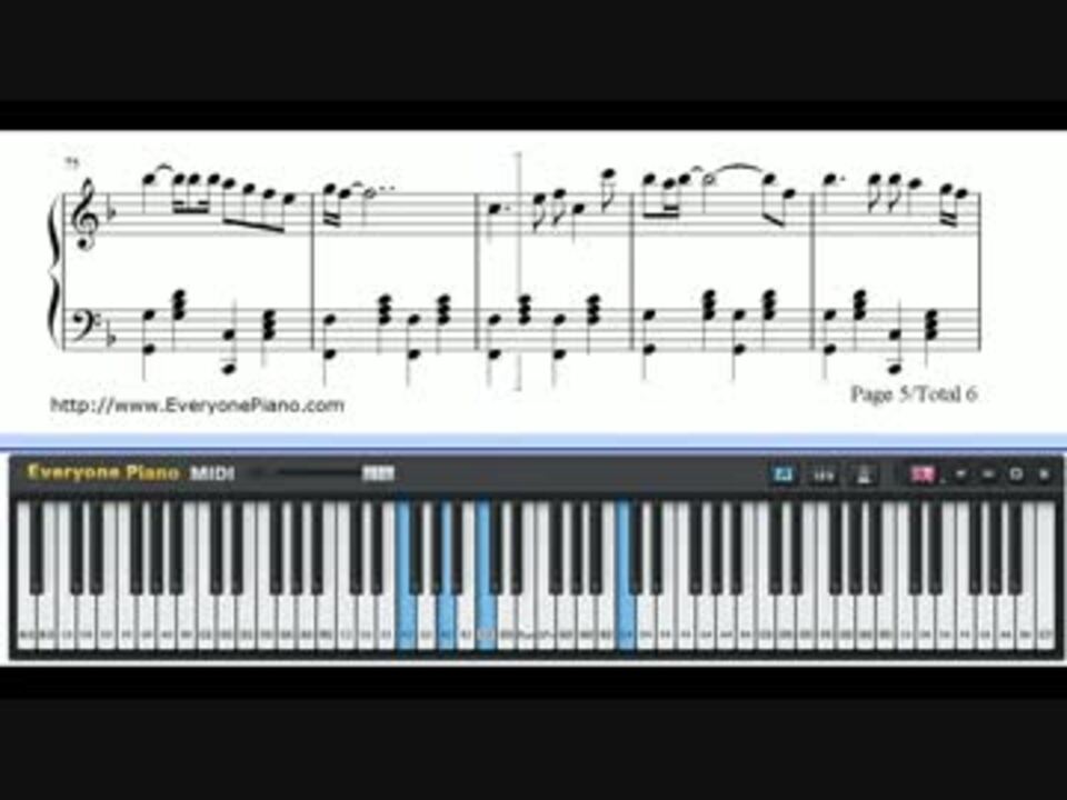無料kiroro 未来へ楽譜 ニコニコ動画