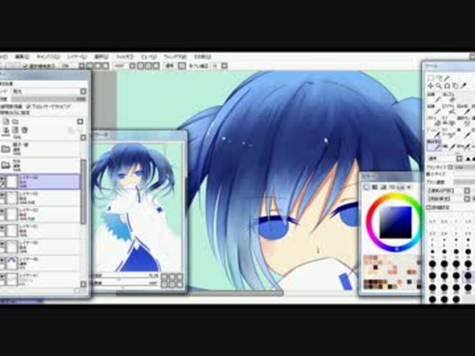 巫女エネちゃん描いてみた 〆 ニコニコ動画