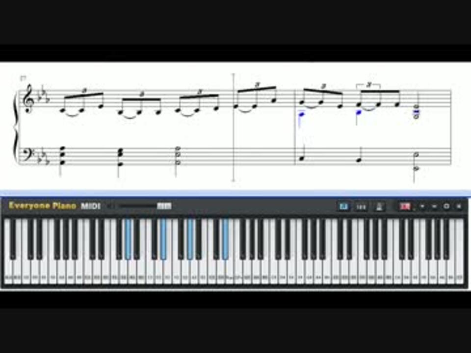 無料ビンクスの酒ー白十字海賊の自由の歌楽譜 ニコニコ動画