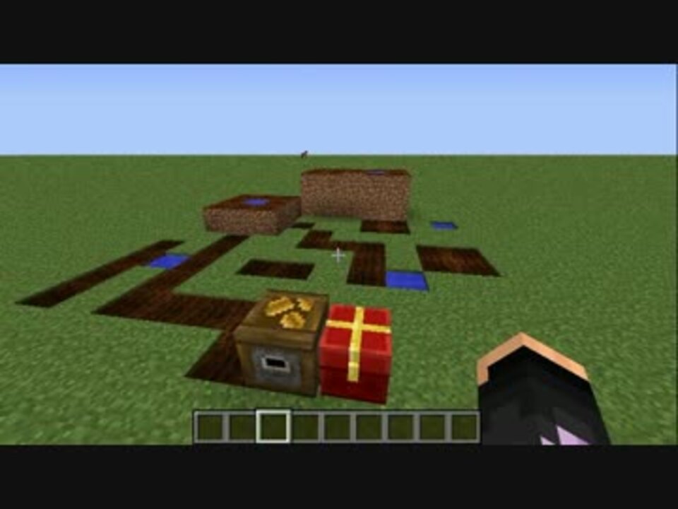 Minecraft 等間隔松明 広範囲自動種蒔 他 自作mod ニコニコ動画