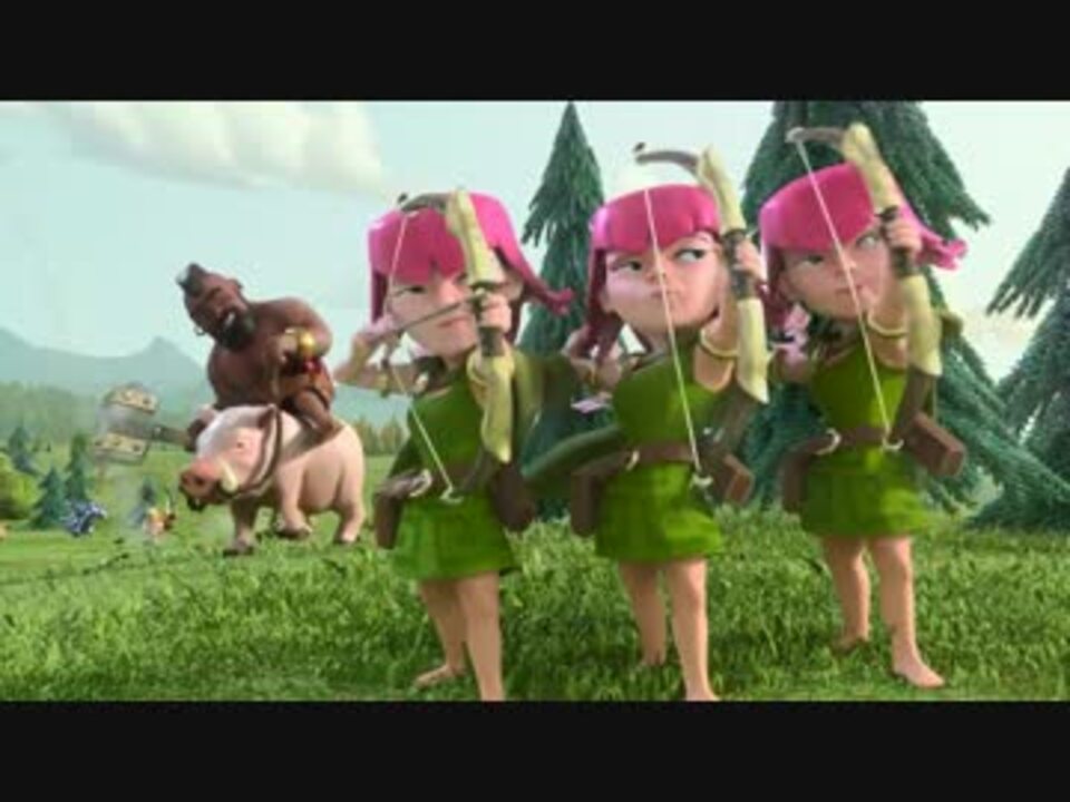 Clash Of Clans テレビcm クラッシュオブクラン ニコニコ動画