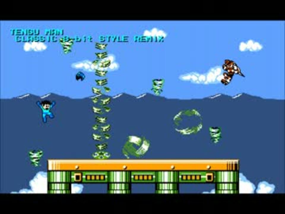 [ロックマン8] テングマンステージをファミコン音源でアレンジ [8-bit 2A03] - ニコニコ動画