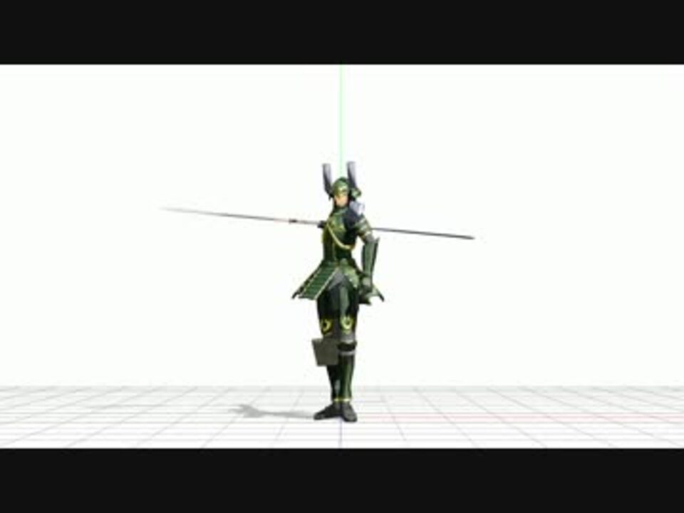 Mmd 勝家に攻撃モーションを少しだけやってもらった 戦国basara ニコニコ動画