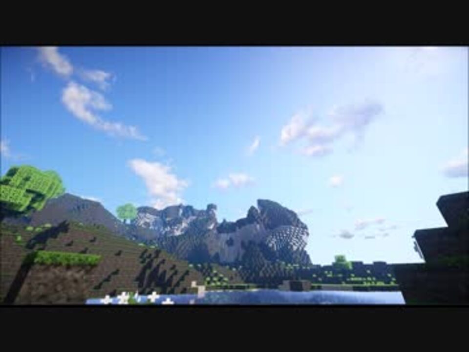 Minecraft リアルな雲を時間経過で増減させてみる 影mod ニコニコ動画