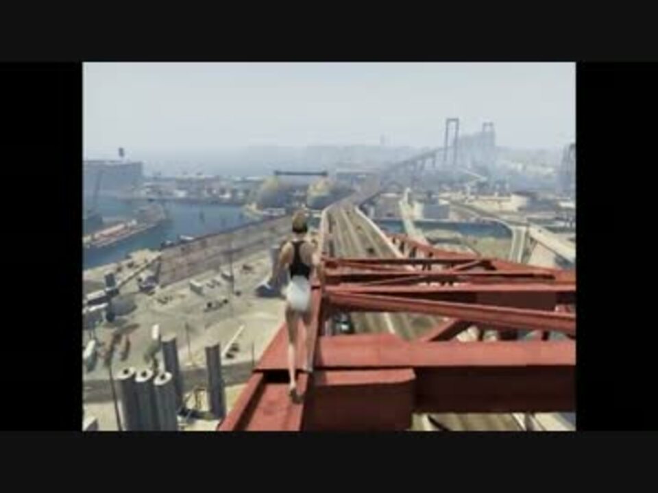 Gta5オンラインでスタミナアップのためのジョギング風景 ニコニコ動画