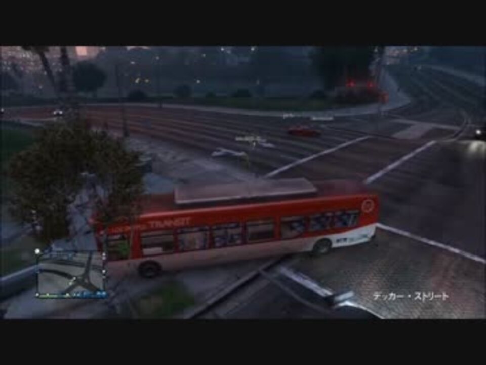 Gta5 無駄な殺戮をせず ただ都バスでとばす 第１話 ニコニコ動画