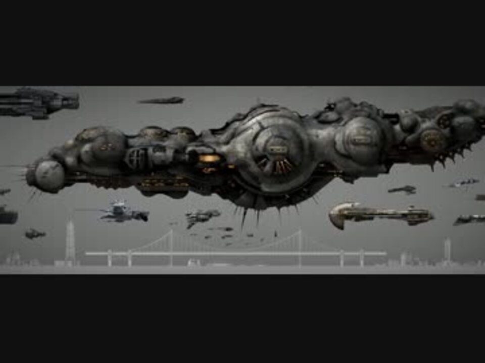 Eve Online 宇宙船大きさ比較 ニコニコ動画