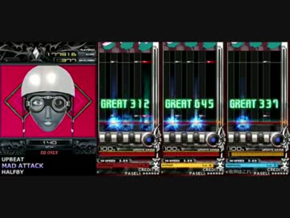 BeatmaniaIIDX21 SPADA / MAD ATTACK [SP-NHA 2PSide] - ニコニコ動画