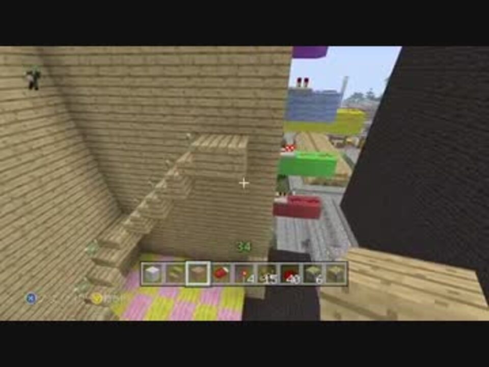 Minecraft 隠し螺旋階段の作り方を解説してみた その２ ゆっくり ニコニコ動画
