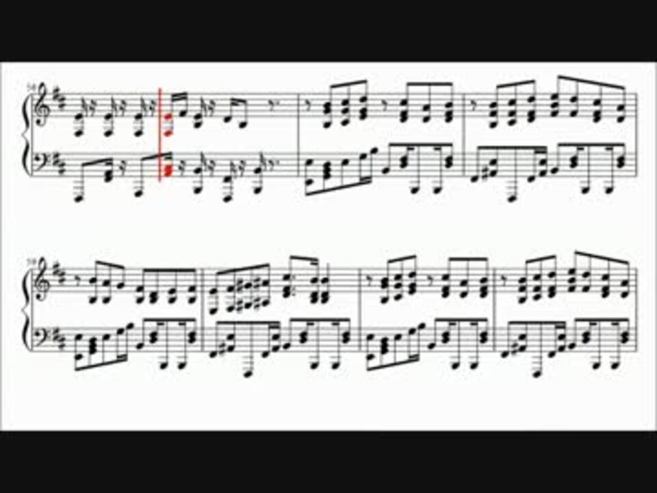 ピアノアレンジ Gumi ドーナツホール ニコニコ動画