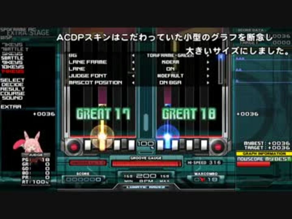 Lr2用 プレイスキンを作ってみた 4 ニコニコ動画