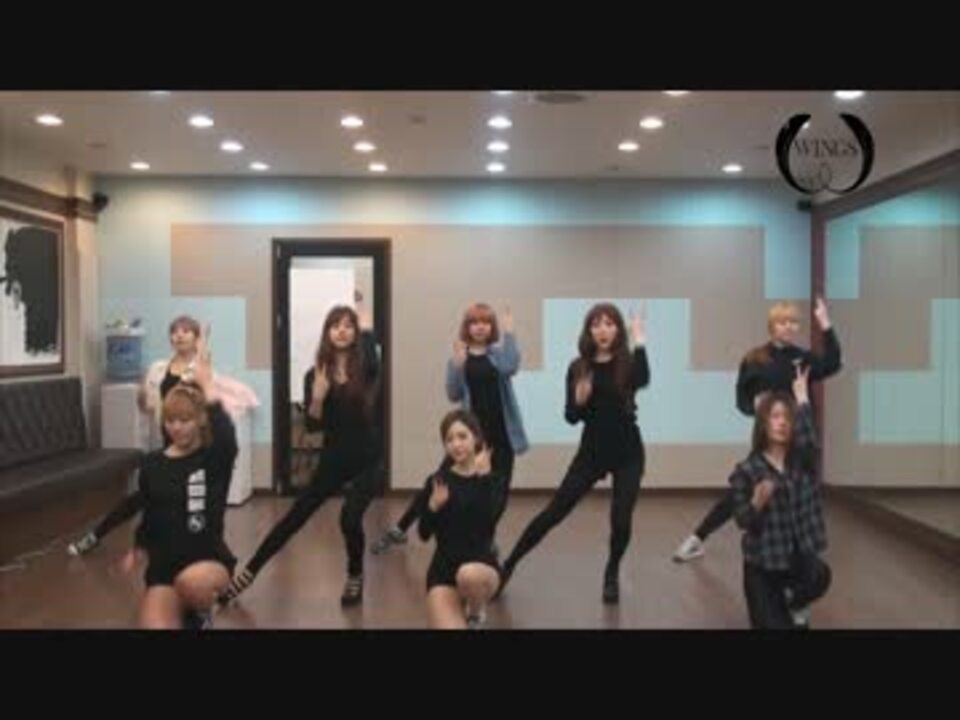 【KPOP】WINGS Hair Short Dance Practice (HD) ニコニコ動画