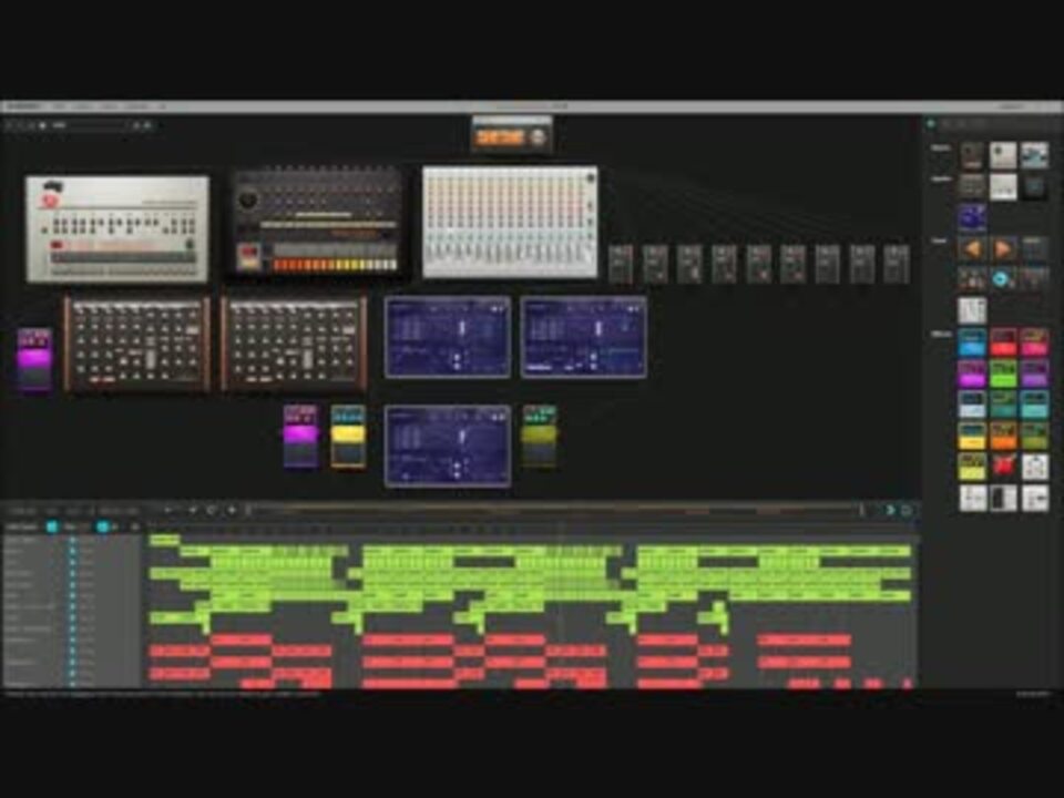 Audiotool を使って作曲してみた ニコニコ動画